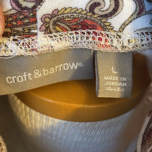 Croft and borrow 100% cotton groovy long sleeve shirt - Picture 3 of 4